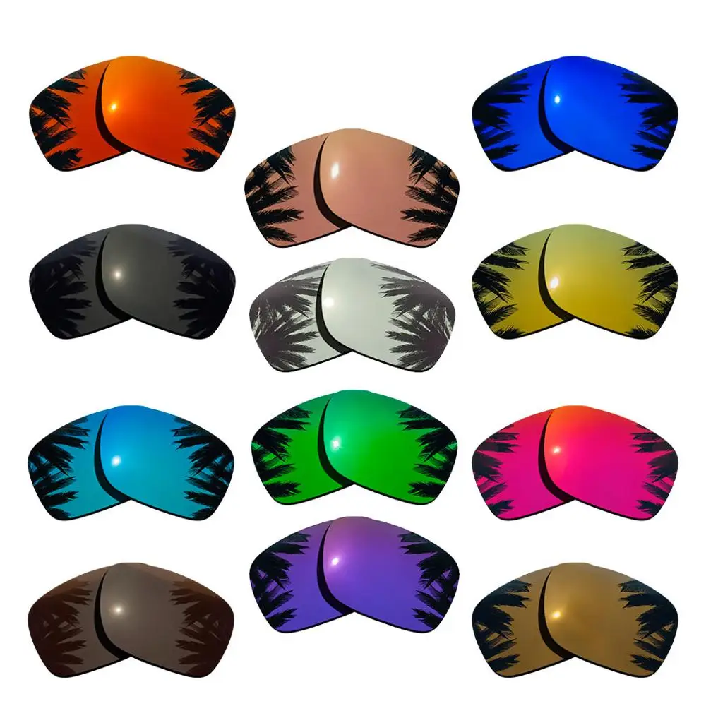 Сменные линзы с поляризационным зеркальным покрытием для оправы Oakley Holbrook разных