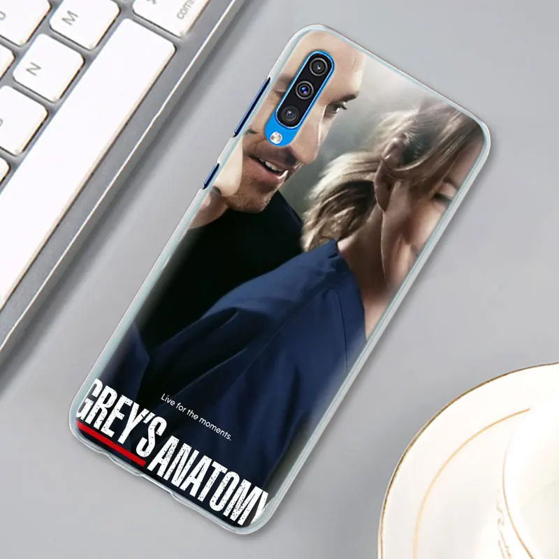 Серый Анатомия чехол для samsung Galaxy A30 A40 A50 A70 A6 A8 плюс A7 A9 M30 Футляр для телефона
