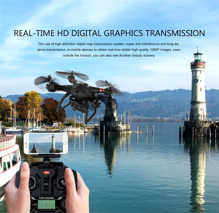 Новый BAYANG X21 двойной GPS Радиоуправляемый Дрон Квадрокоптер с бесщеточными