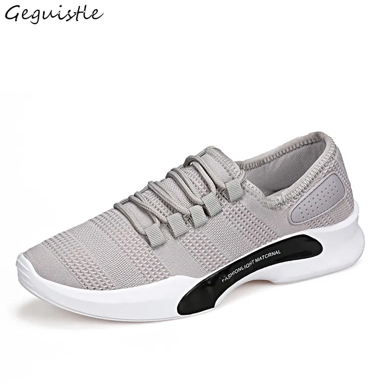 Новое поступление Мужская обувь из сетчатого материала модная повседневная