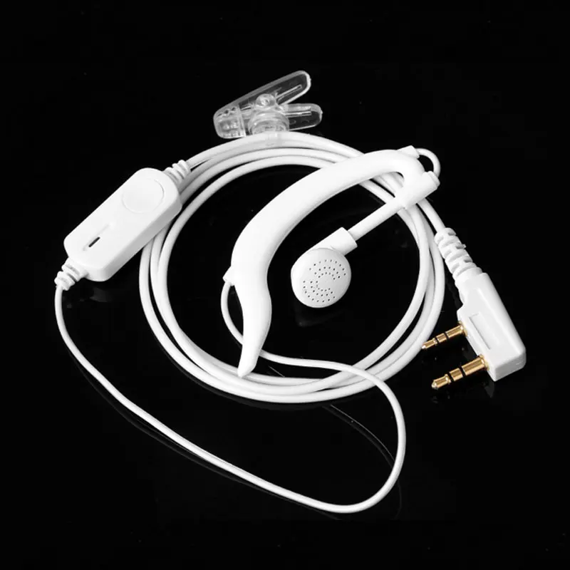

FM Radio Security Walkie Talkie PTT MIC Earpiece for KENWOOD BAOFENG UV-5R BF-888s Retevis H777 RT22 TYT HYT
