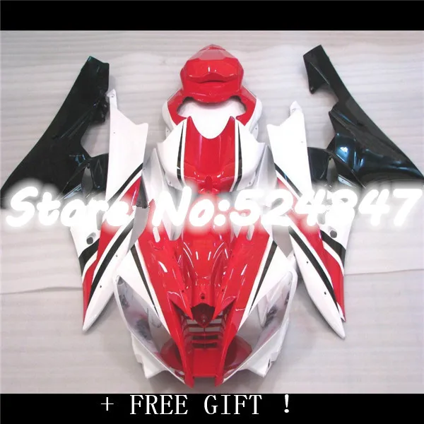 

Обтекатели B черный красный YMH R6 2006-2007 2006 2007 YZF R6
