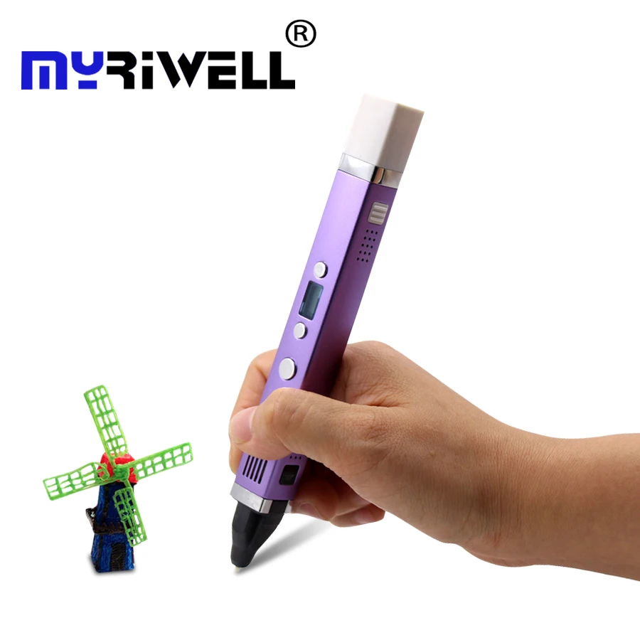 Ручка для рисования Myriwell 3D [интерфейсы en USB 5 в 2 А креативная ручка лучший подарок