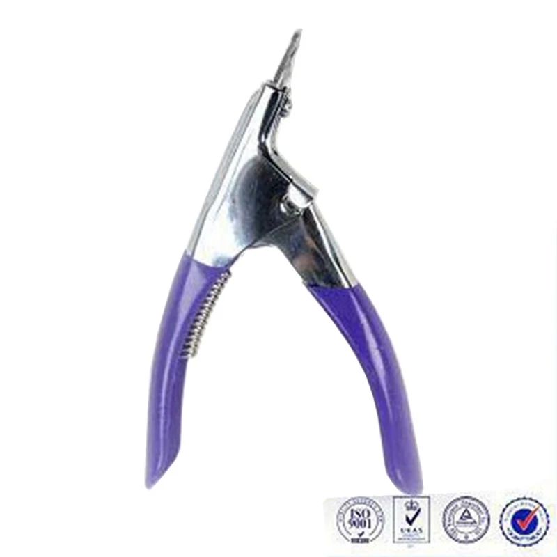 Маникюр ногтей резак Нержавеющая сталь Nail Clipper Акриловые гель Ложные кончик
