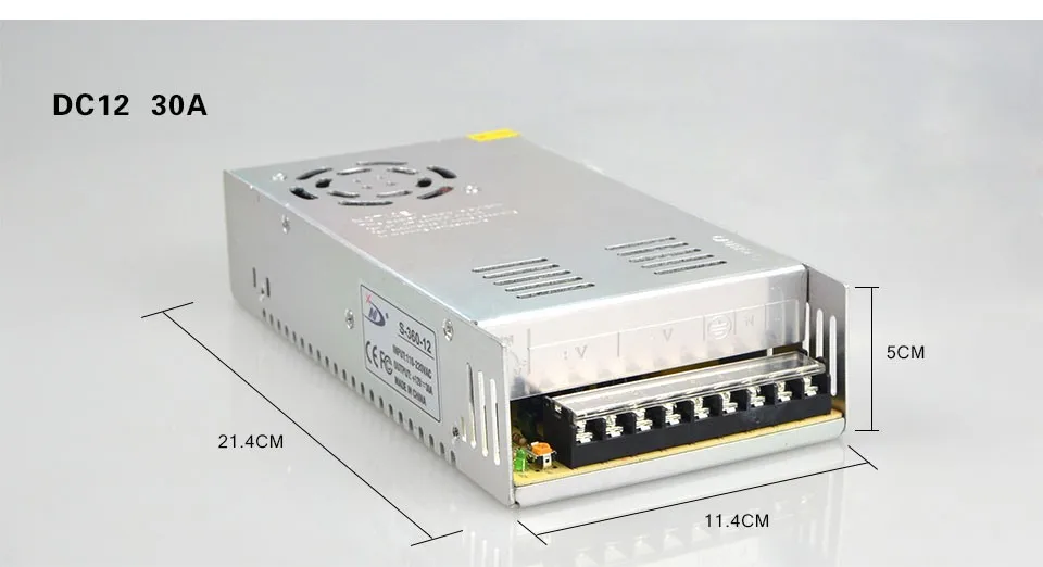 ESCAM 1A 2A 3A 5A 8A 10A 12A 15A 20A 30A 40A 110-265V в 12V переключатель адаптер питания для камеры видеонаблюдения