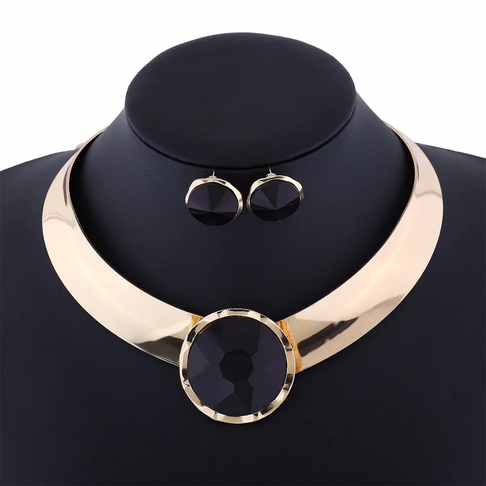 Новое модное ожерелье с нагрудным воротником подвеска массивное роскошное колье