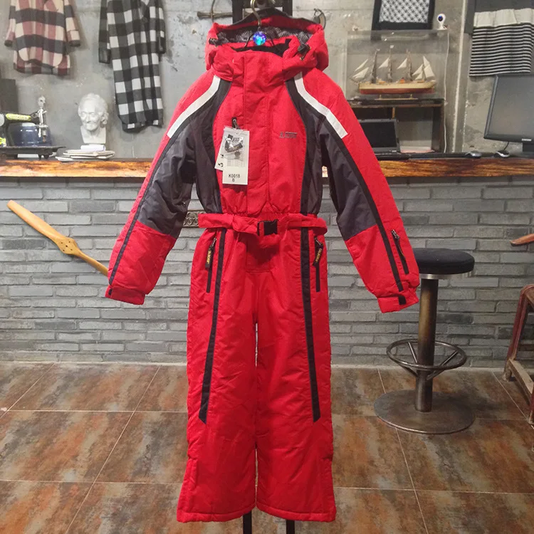 Подростков зимняя ветрозащитный водонепроницаемый 1 шт. лыжи мальчики и девочки