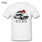 Футболка графическая мужская с принтом автомобиля GTR, стильная брендовая футболка с рисунком японского автомобиля, летняя уличная одежда