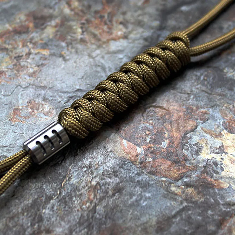 1 шт. бусины из титанового сплава на молнии|Паракорд| |