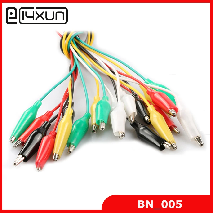 10 шт. двухсторонние зажимы типа крокодил 50 см|wire paper clip|wire binderclip wire |