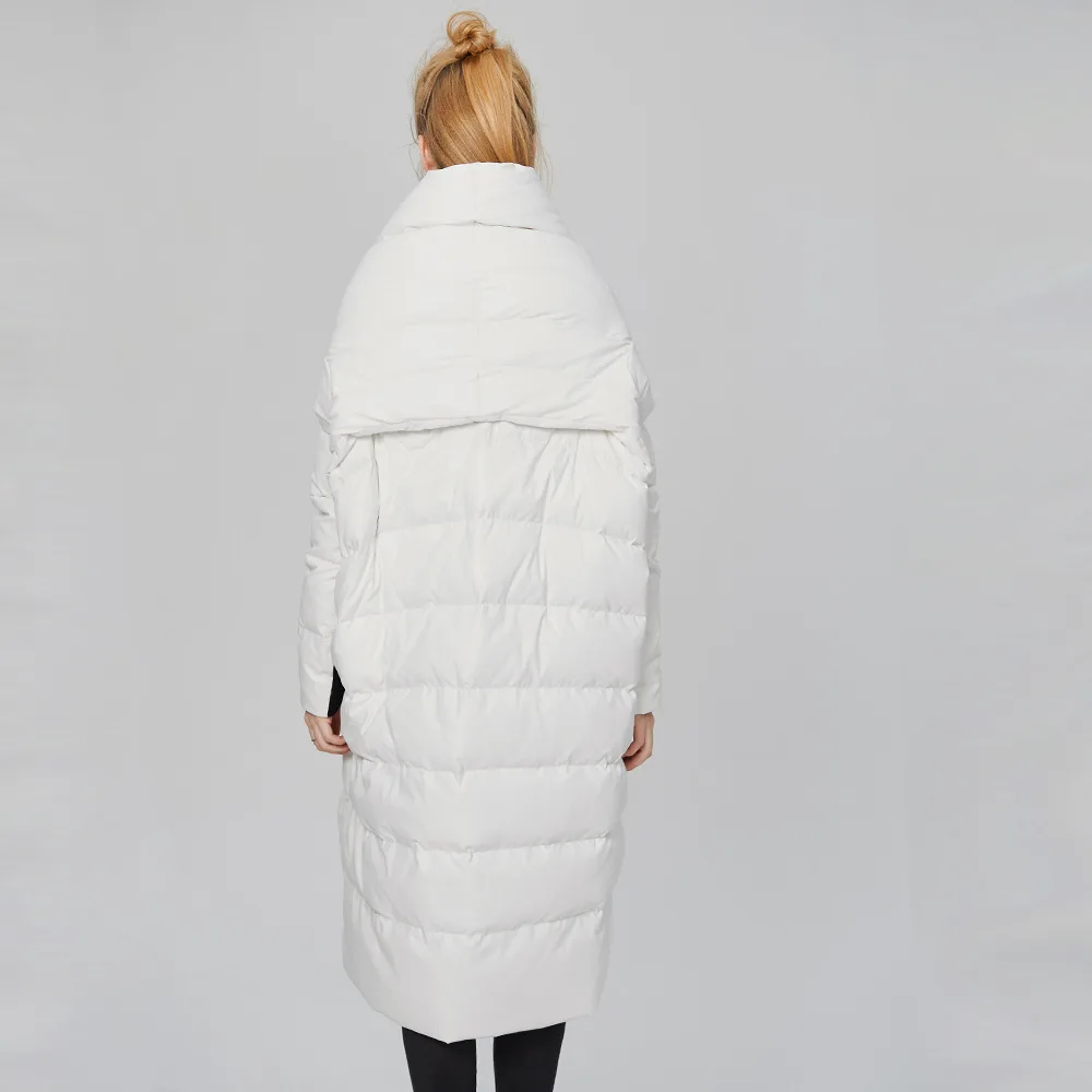 2016 толстые теплые длинные стеганые пальто для женщин женская длинная куртка