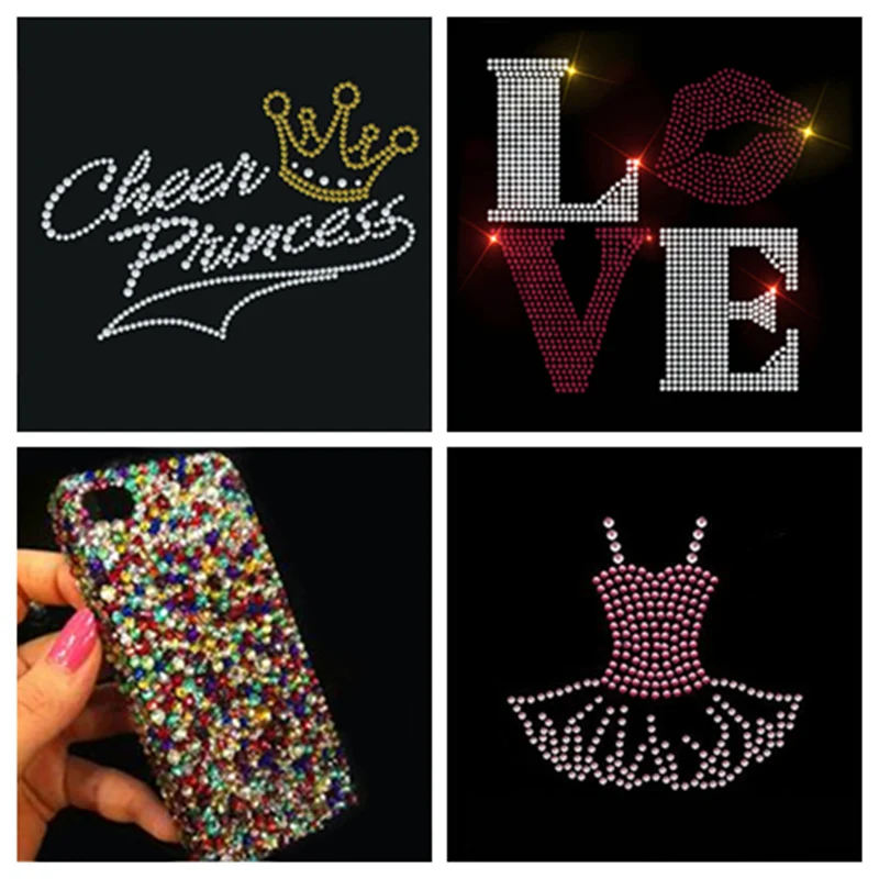 3 мм 2000 штук пакет с цветными кристаллами плоской задней поверхностью Стразы