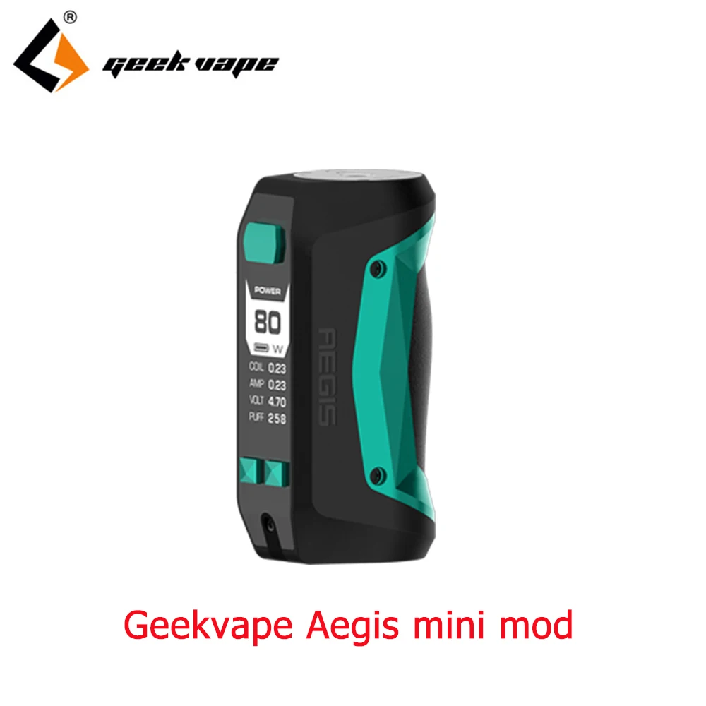 Новый arrivial 80 Вт Geekvape Aegis мини мод Встроенный 2200 мАч аккумулятор для таб Cerberus