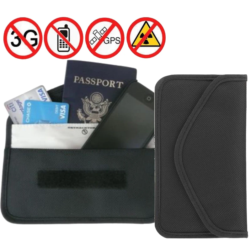 Анти шпион чехол блокирующий сигнал стоп сотовый телефон GPS отслеживания RFID