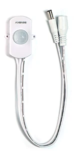 White 010W Sensky DC 12V 24V 3A переключатель пассивного инфракрасного датчика Мини PIR инфракрасный переключатель датчиков детектора движения модуль для светодиодной полосы света - Цвет: White 010W