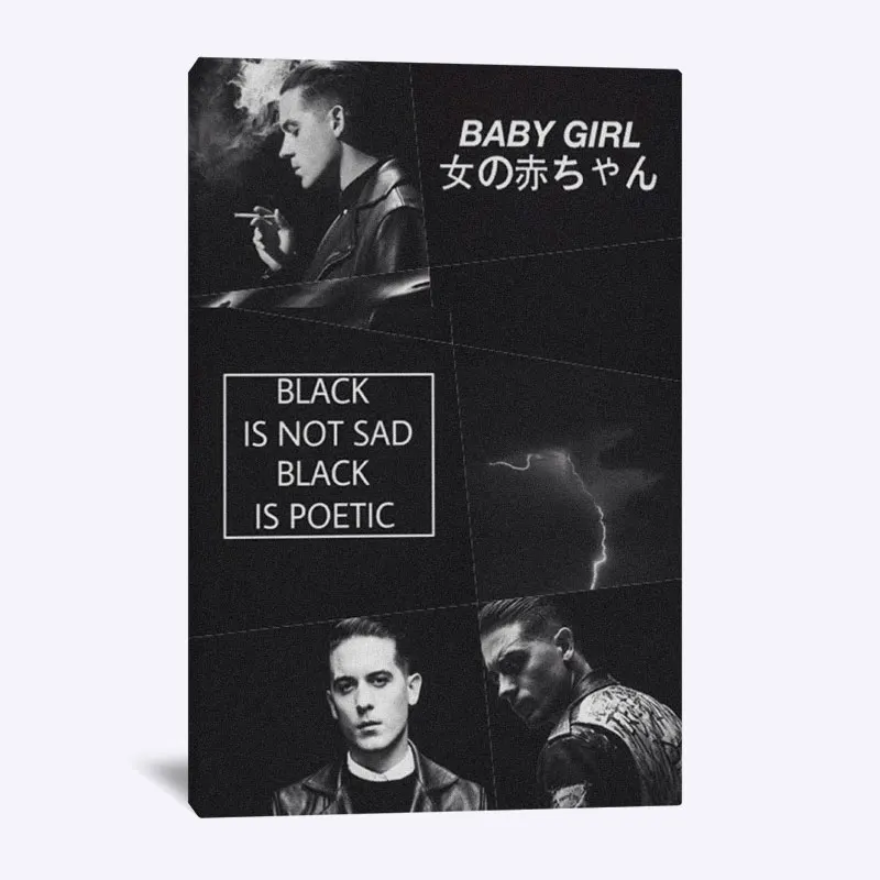 G Eazy рэпер певец картина настенная живопись холст для гостиной дома спальни