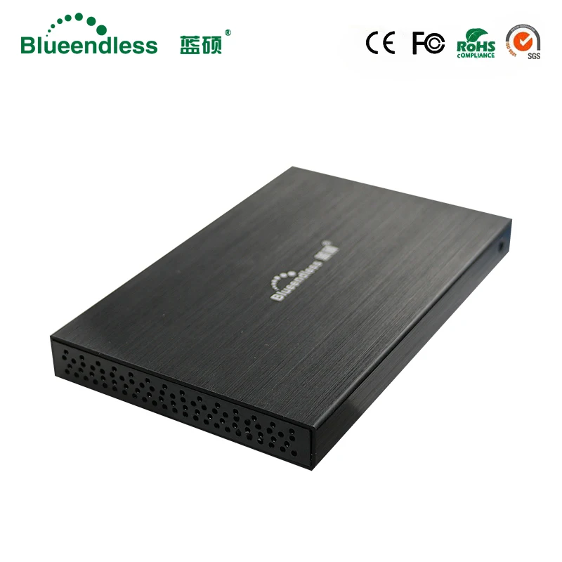 Металлический корпус для hdd sata к usb ssd 2 0 1 ТБ 5 caddy Высокое качество Горячая