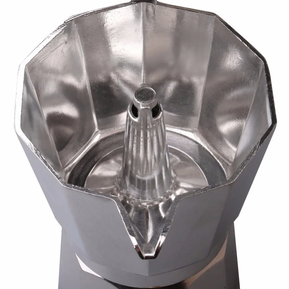 Eworld Glantop алюминиевый 1cup/3cup/6cup/9cup/12cup итальянская Плита Топ/Moka Эспрессо кофеварка/Кофеварка инструмент