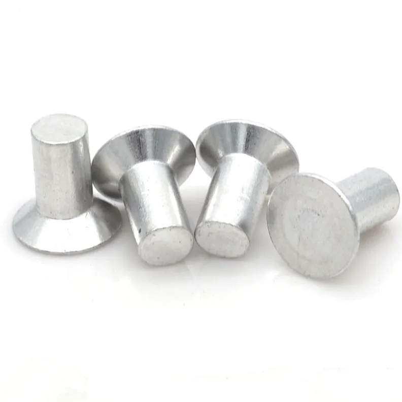 

500pcs/lot Aluminium countersunk head rivet solid rivets 2*5/6/8