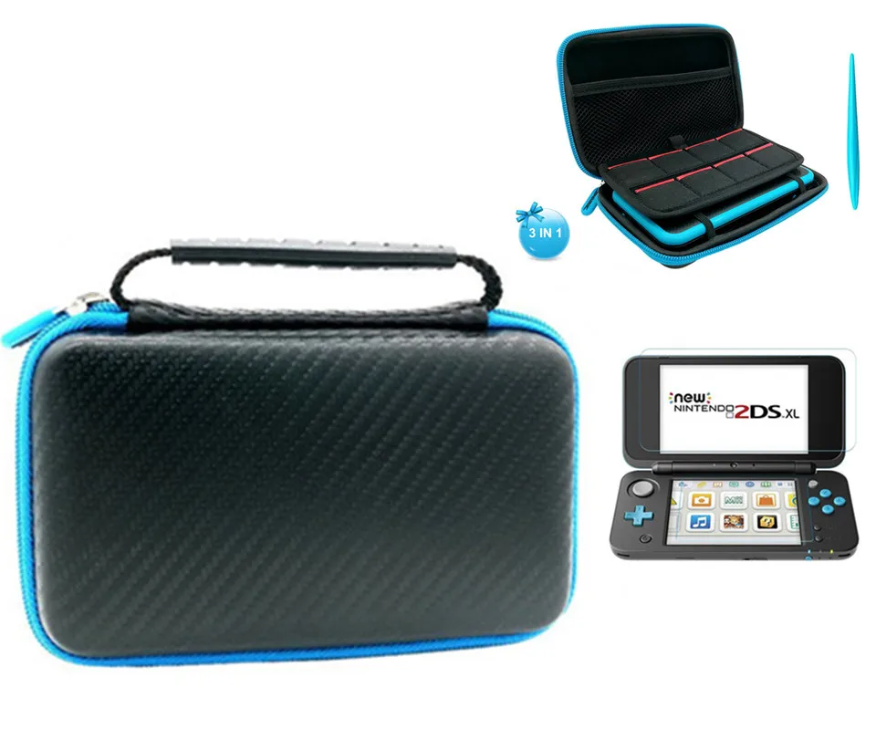 Портативный жесткий в виде ракушки чехол для nintendo 2DS XL надежная дорожная сумка NS New2DSLL интимные аксессуары