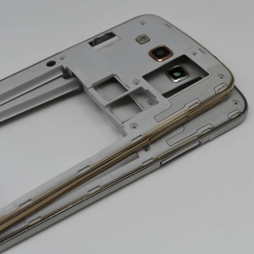 10 шт./лот оригинальная средняя рамка панель корпуса для Samsung Galaxy Grand 2 G7102 G7106 с