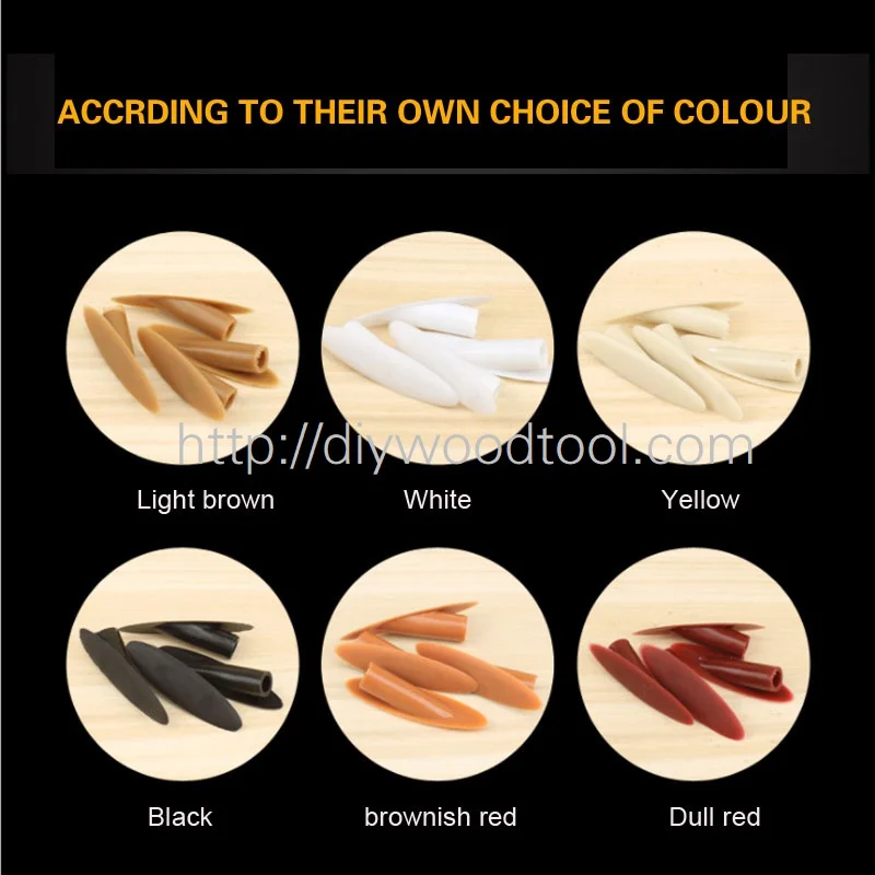 Plastic Plugs for pocket hole jig woodworing accessories 40PCS/Lot PlasticCaps Woodworking Pocket HoleJig System Hand Tool | Инструменты