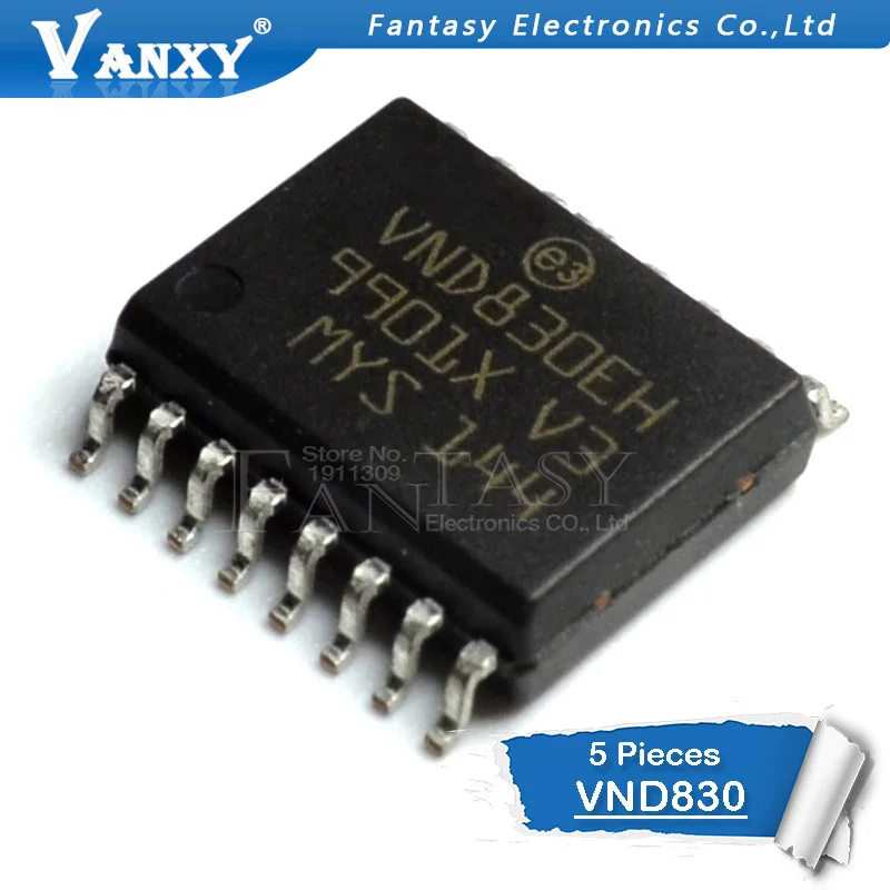 5 шт. VND830 SOP16 VND830E лапками углублением SOP-16 VND830EH стандартного режима работы