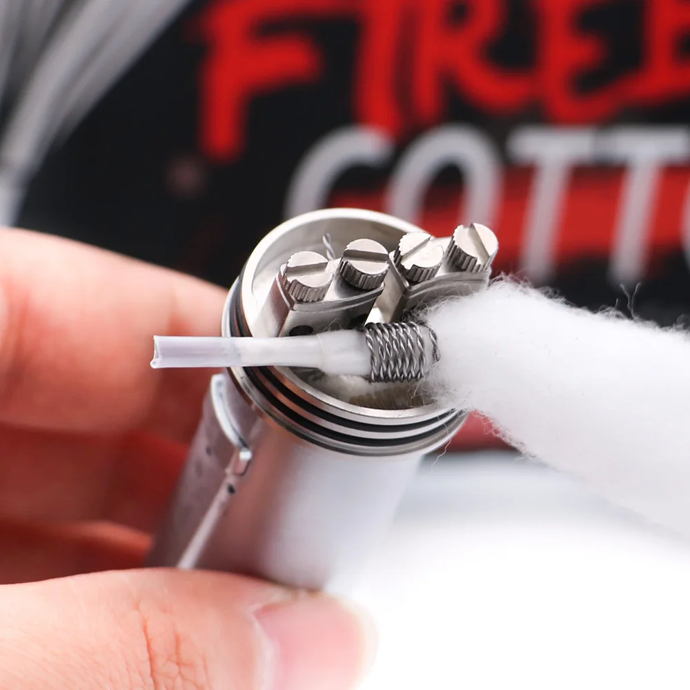 Новая электронная сигарета хлопок Vapefly Firebolt Vape для RDA RTA катушка фитиль испаритель