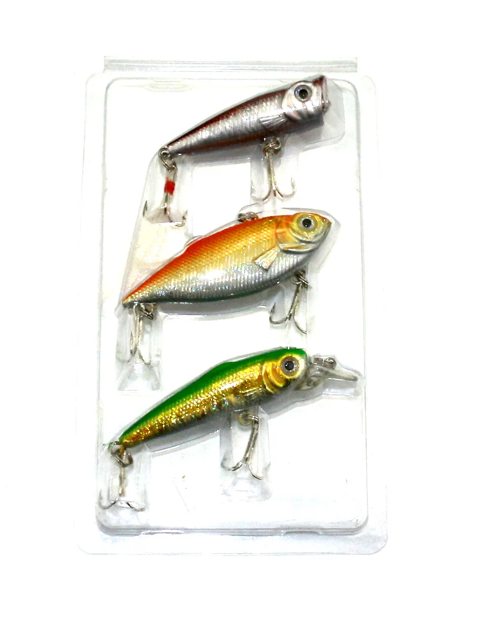 3 шт. смешанные металлические рыболовные приманки твердая приманка Набор