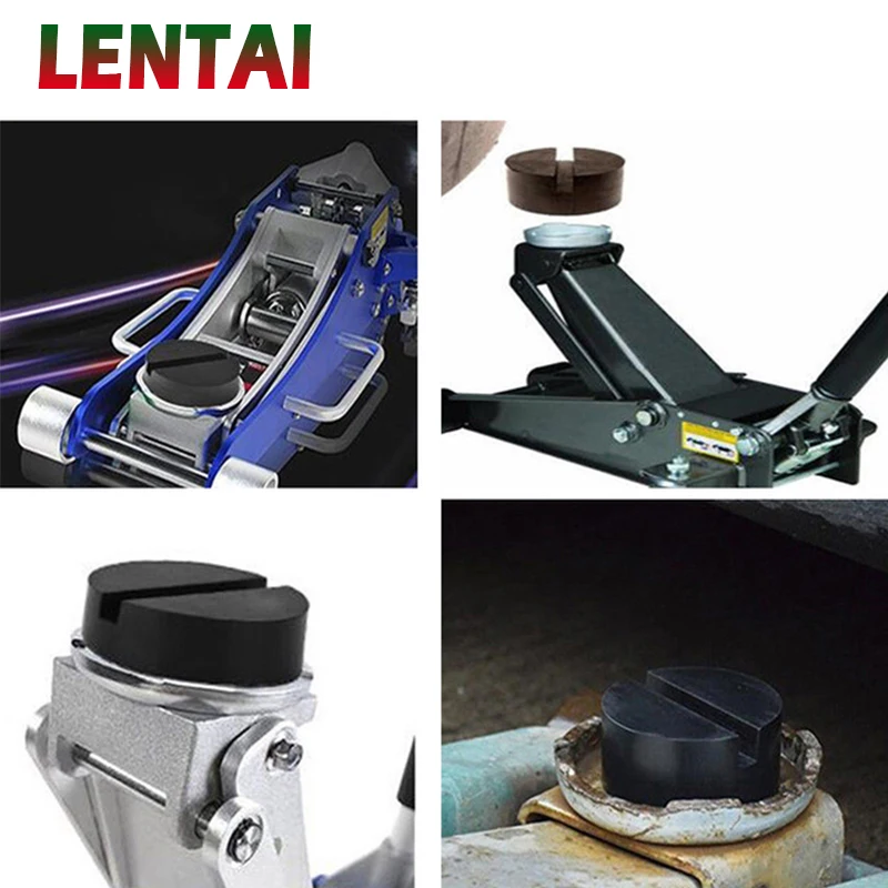 

LENTAI 1PC Car Jack Rubber Disc Pad Jacking Lifting Disk Adapter Tool For Kia Rio Ceed Cerato Sorento Mazda CX-7 6 Mini Cooper