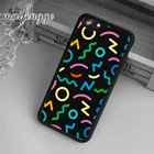 Maifengge хипстерский красочный Модный чехол с принтом для iPhone 5 6s 7 8 plus 11 12 13 Pro X XR XS Max Samsung Galaxy S6 edge S8 S9