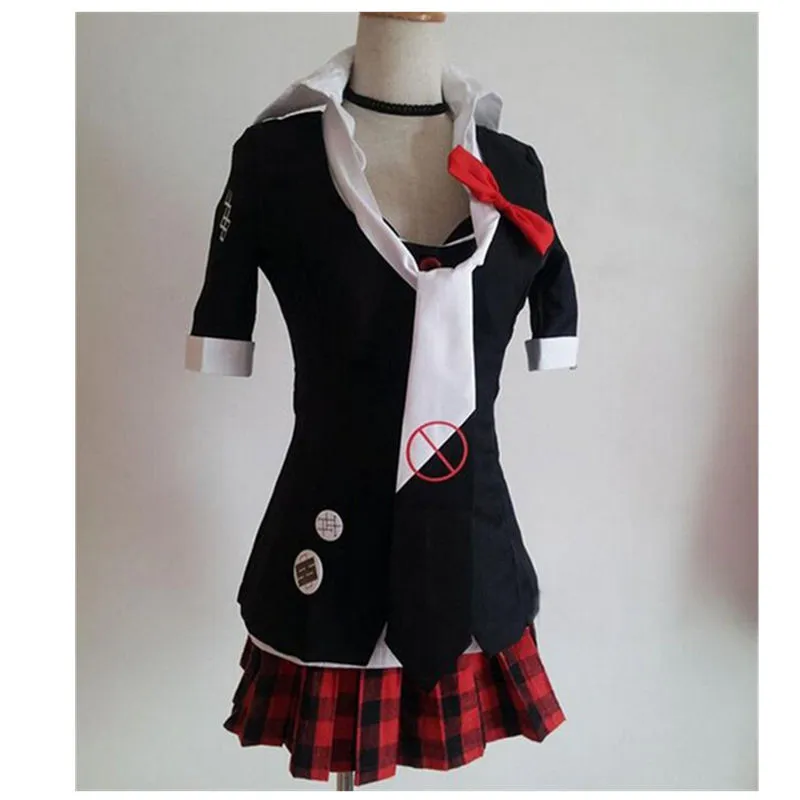 Женский костюм для косплея такерлама из аниме данганронпа|junko enoshima cosplay|anime cosplay