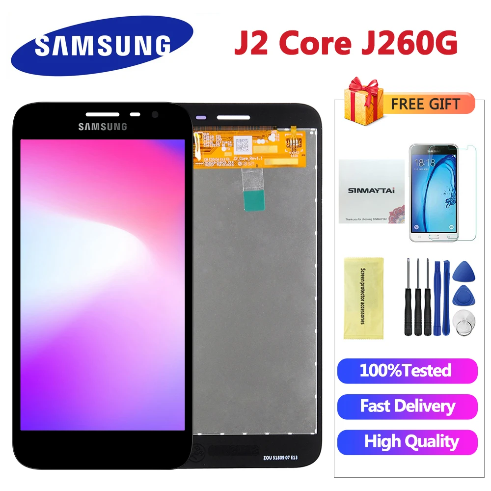 ЖК дисплей 5 0 ''J260 для Samsung Galaxy J2 Core 2018 J260 J260M/DS J260F/DS J260G/DS сенсорный экран