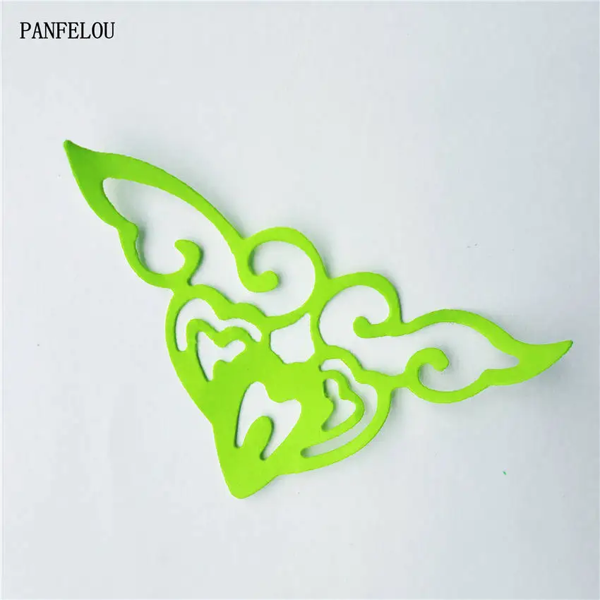 PANFELOU цветок пуговицы металл ремесло бумаги высечки Скрапбукинг/DIY Пасхальная