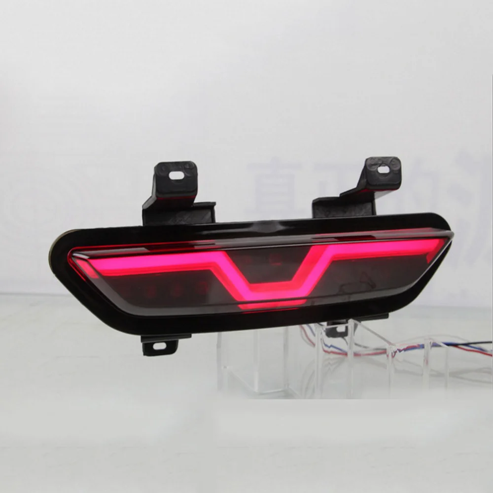 

For 15-17 Ford Mustang Refit LED Collar Sailing Lights Reversing Light Brake Lamps LED Rear Fog Lamps Rear Bar Lights