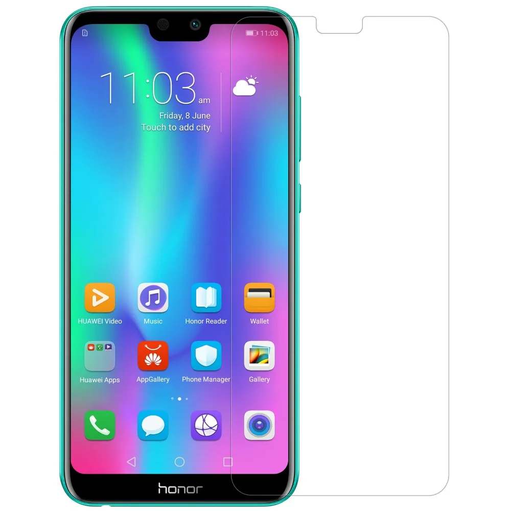 Для huawei 9i матовая Экран защитная пленка Стекло для Honor жидкости протектор де Pantalla