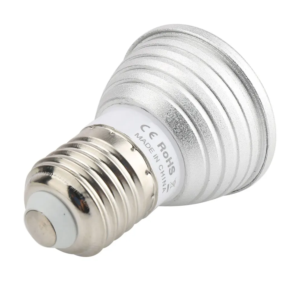 

E27 3W RGB LED Bulb Lamp Spotlight Lampara RGB LED Light Indoor Home Party Bar Lighting Decor With RGB Controler 110V 220V