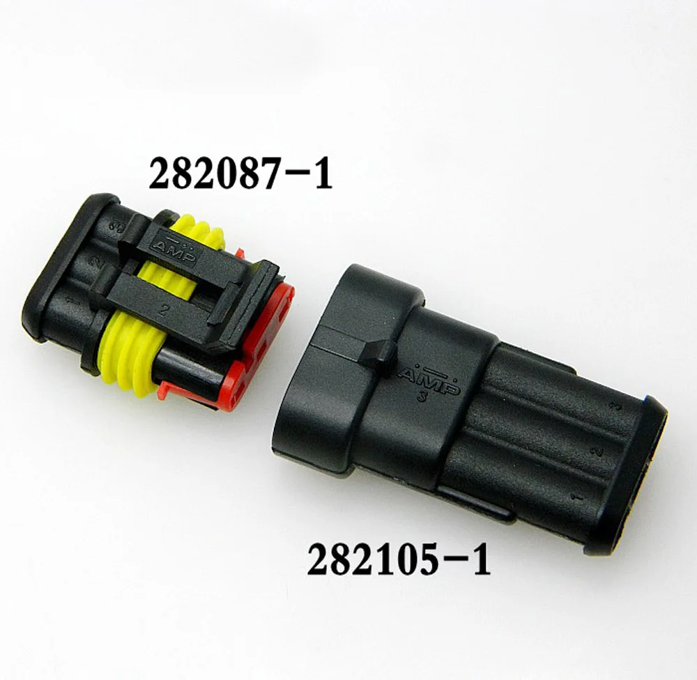 AMP/TE 1/2/3/4/5/6 штырьковые HID автомобильные мужские и женские водонепроницаемые