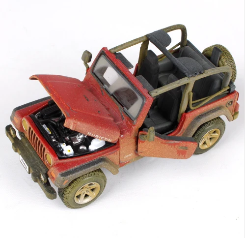 Модель автомобиля Maisto 1:27 Wrangler Rubicon из сплава игрушка для детей подарки новинка в