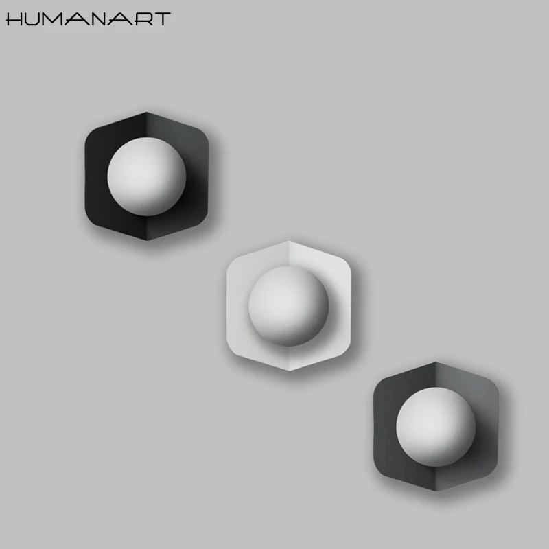 Скандинавский креативный Современный Простой настенный светильник для коридора