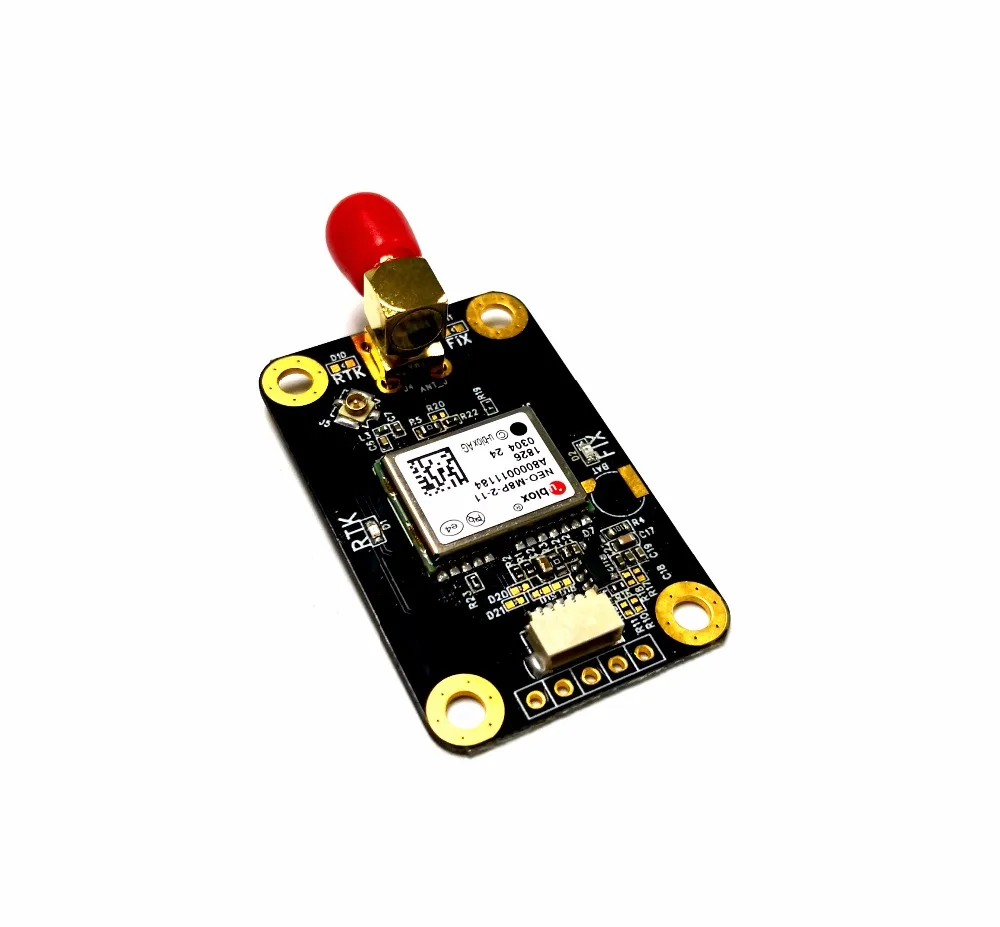RTK ГНСС модуль neo m8p 2 11 высокая точность gps ГЛОНАСС уровень UART|Приемник и антенна GPS|