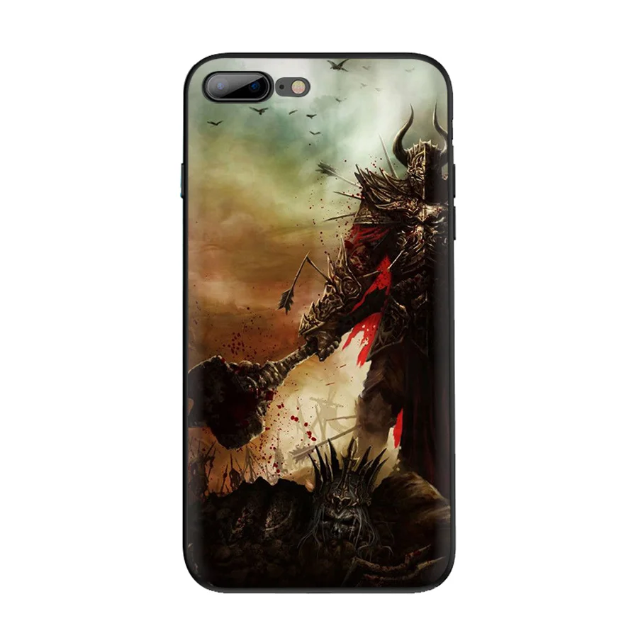 Чехол для телефона Dark Souls Club из ТПУ для iPhone 6, 6s, 7, 8 Plus, iPhone 11 Pro, X, XR, XS, Max, XR, SE, 5, 5S, SE, защитный чехол