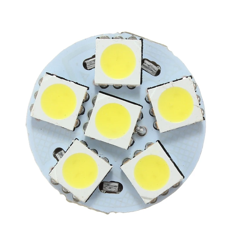 27 Auto Car LED Tail Anchor Reverse Light Lamp Corn Bulb Pure White 6000K DC12V 1157 BAY15D 5050 SMD 4W 324LM | Лампы и освещение