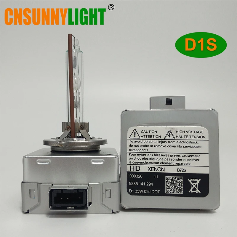 CNSUNNYLIGHT высококачественные автомобильные фары HID ксеноновые лампы D1S D2S D3S D4S D5S D8S 35 Вт 5500 к белый 4200LM сменные огни 2 шт