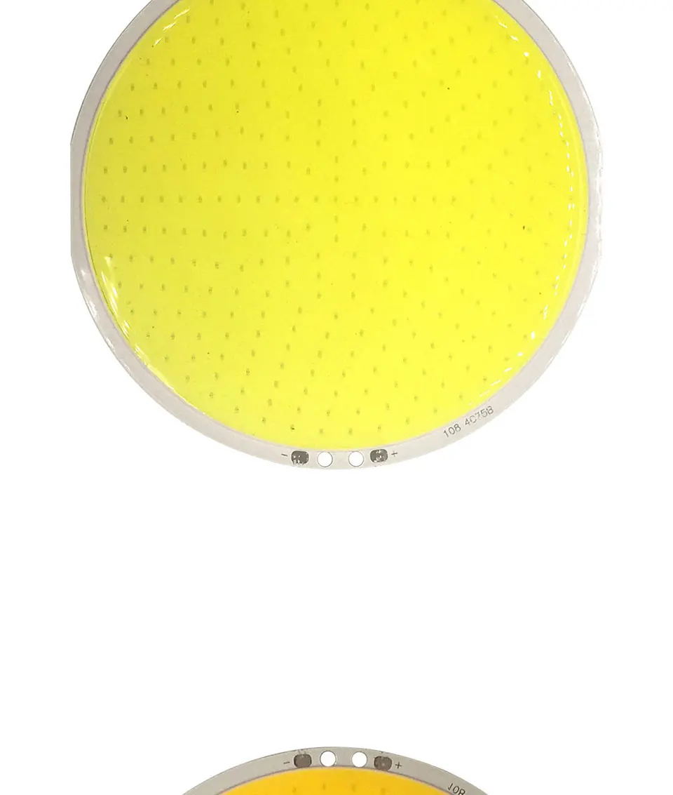 DC12V затемнения круглый COB светодиодный светильник Панель светильники 12V 50W Светодиодный лампа с диммером Синий Теплый Холодный белый Цвет Алюминий плата COB 108 мм