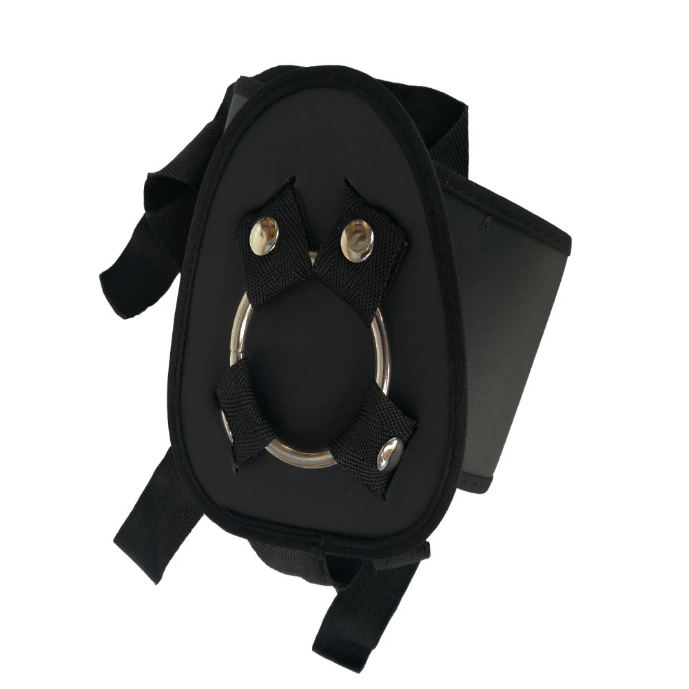 Регулируемый Женский ремень HOWOSEX женские трусы из искусственной кожи со