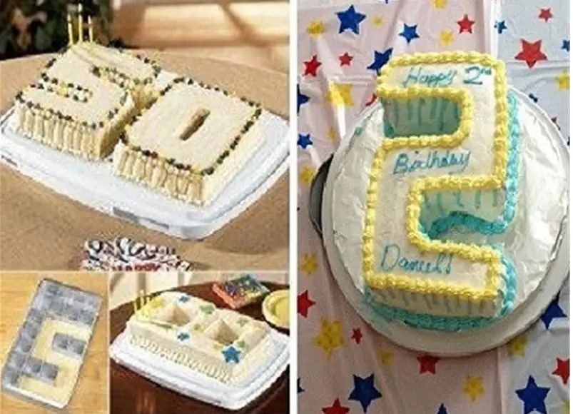 Форма для шоколада из алюминиевого сплава с прямоугольными буквами и