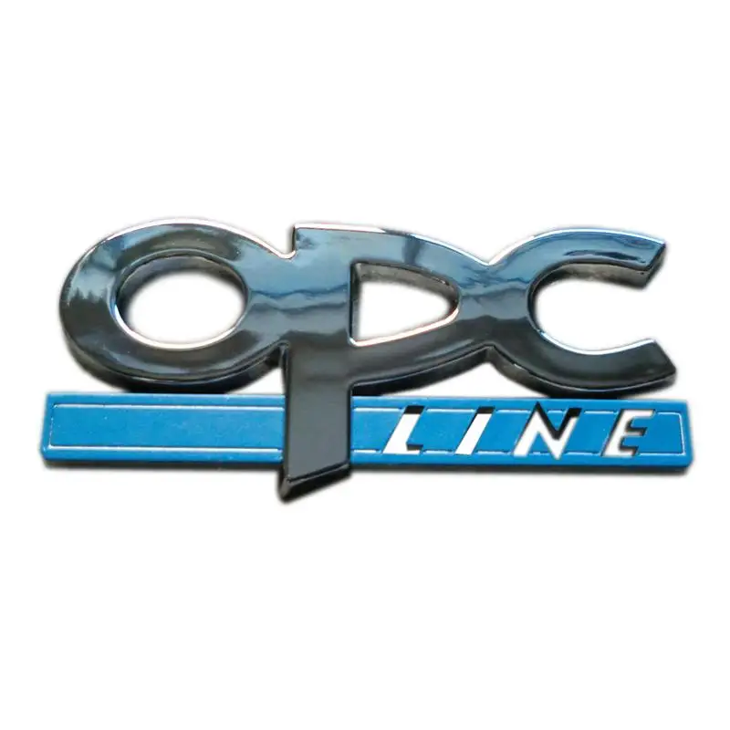 Пластиковая Хромовая OPCLINE OPC линия модификации автомобиля стикер эмблема
