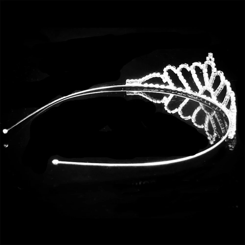 Ainamaisi, свадебная корона принцессы ободок, Кристальные диадемы и короны, ободок для волос, стразы, свадебные украшения, аксессуары для волос