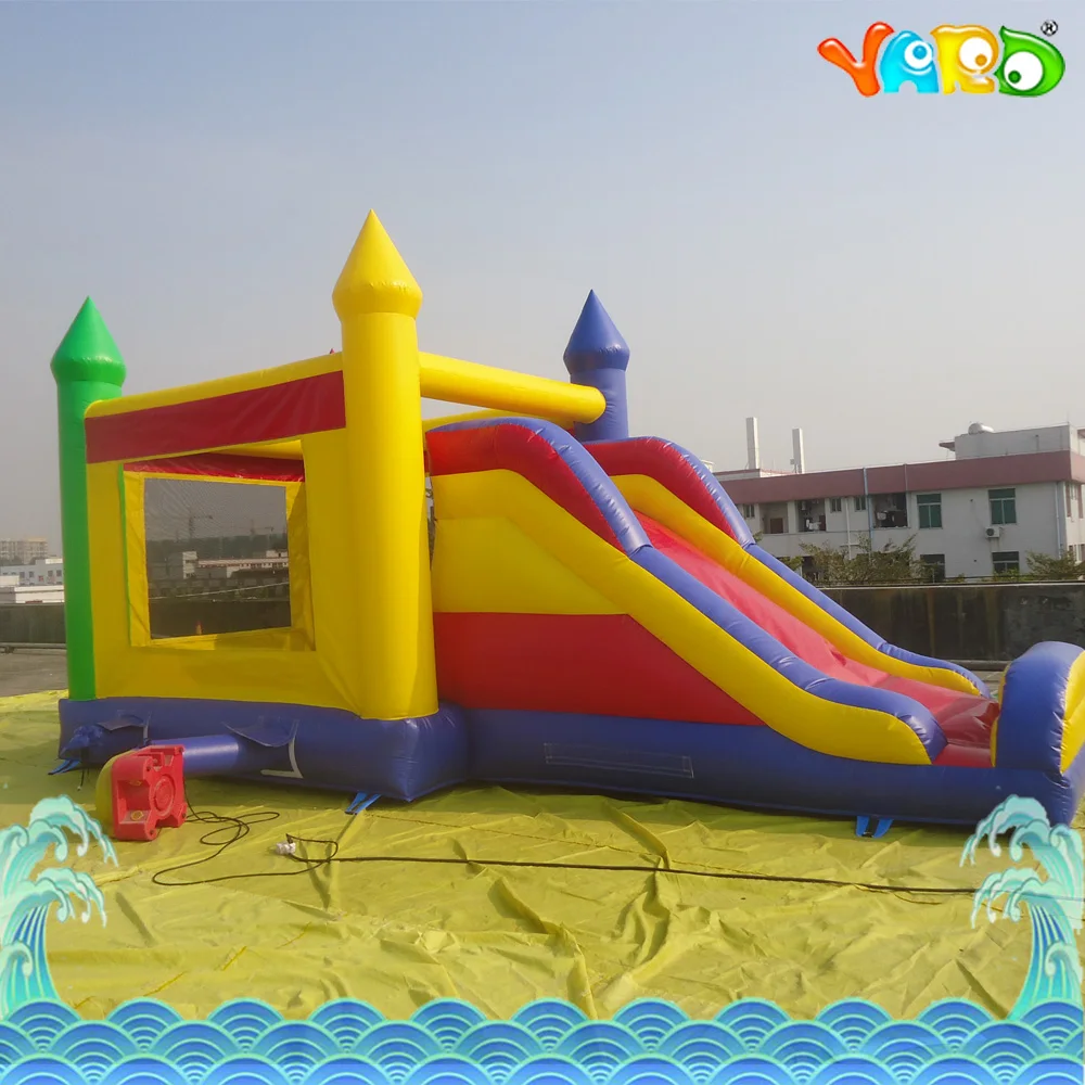 

Fashion Inflatable Bouncer Jumping Castle with Slide for Hire Business